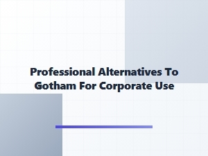 Polished Alternatives to Gotham Font for Branding