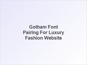 Elevated Gotham Pairings for Luxury Fashion
